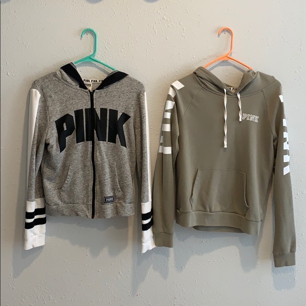2 for $25 Pink Hoodie Sweatshirts!! Size Medium